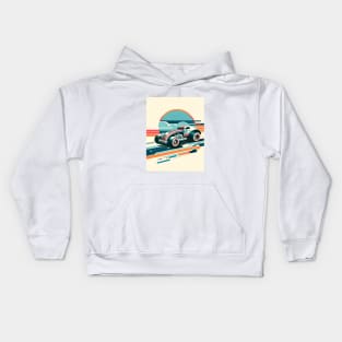 Vintage Hot Wheels Kids Hoodie